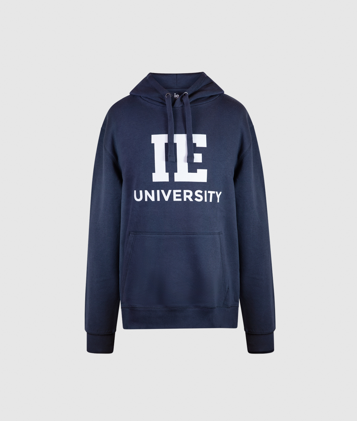Spencer IE University Hoodie. Navy color front