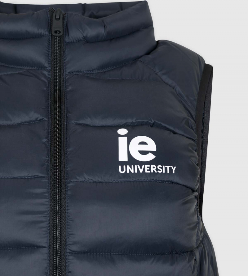 IE University Women's Vest. Navy color zoom
