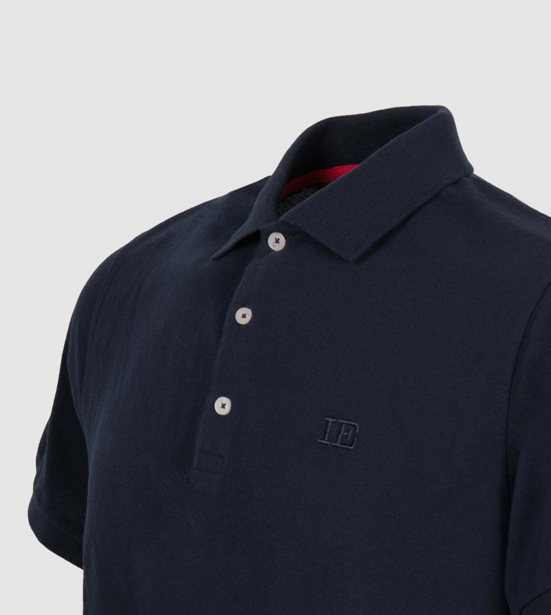 IE Polo. Navy color zoom