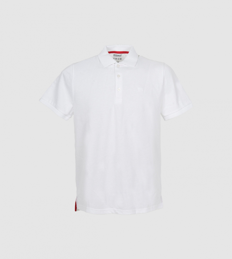 IE Polo. White color front