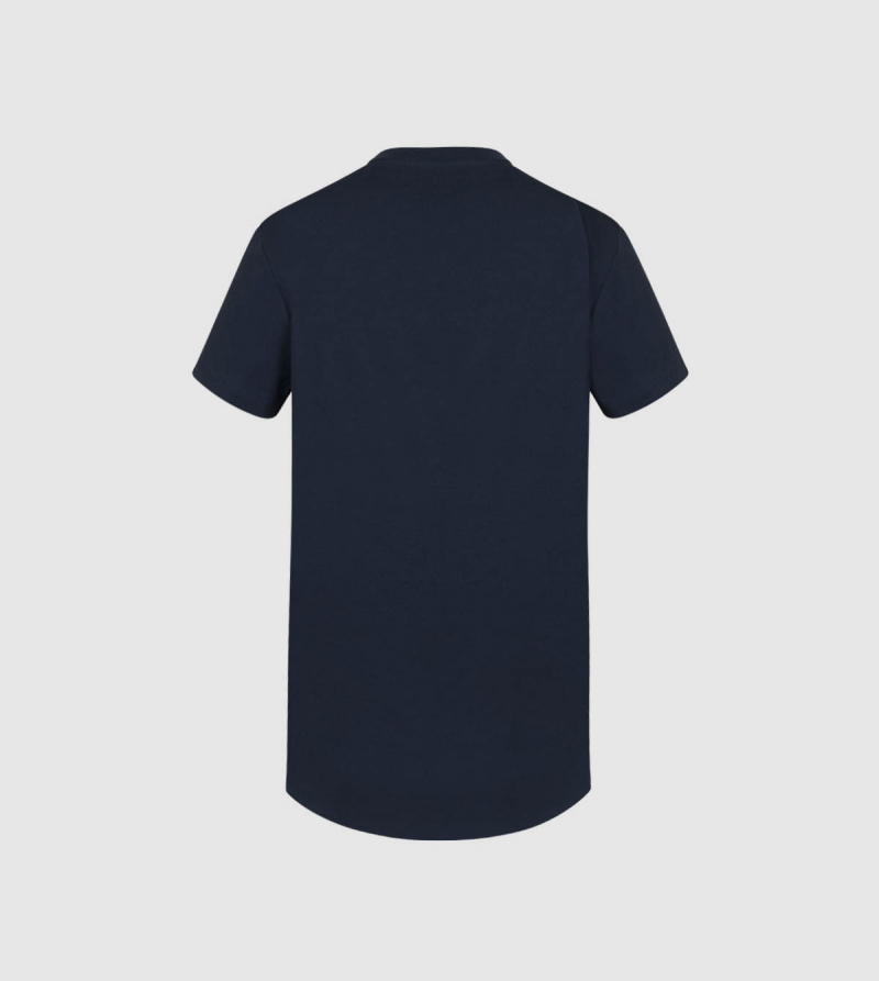 IE Law T-Shirt. Navy color back