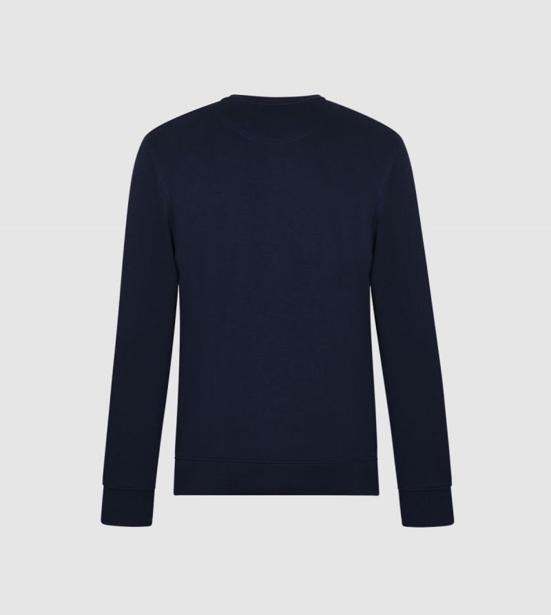 IE Business School Unisex Sweatshirt. Navy color back
