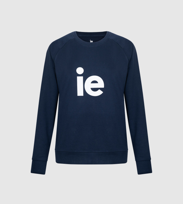 Sudadera Tripster IE de color navy front