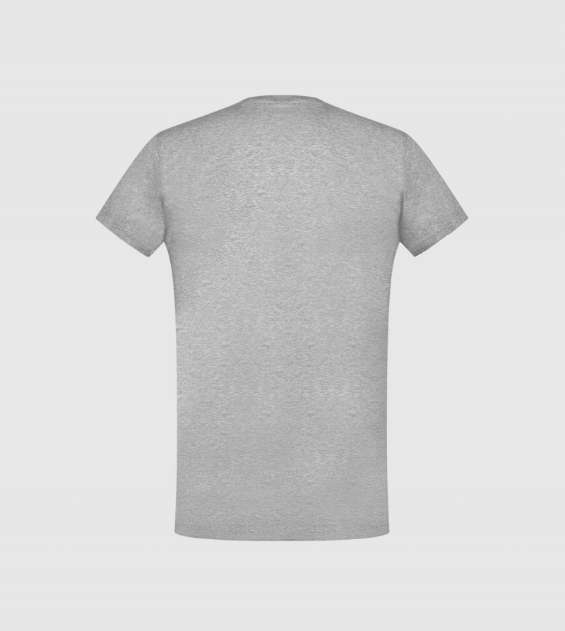 Camiseta Unisex IE University de color gris back