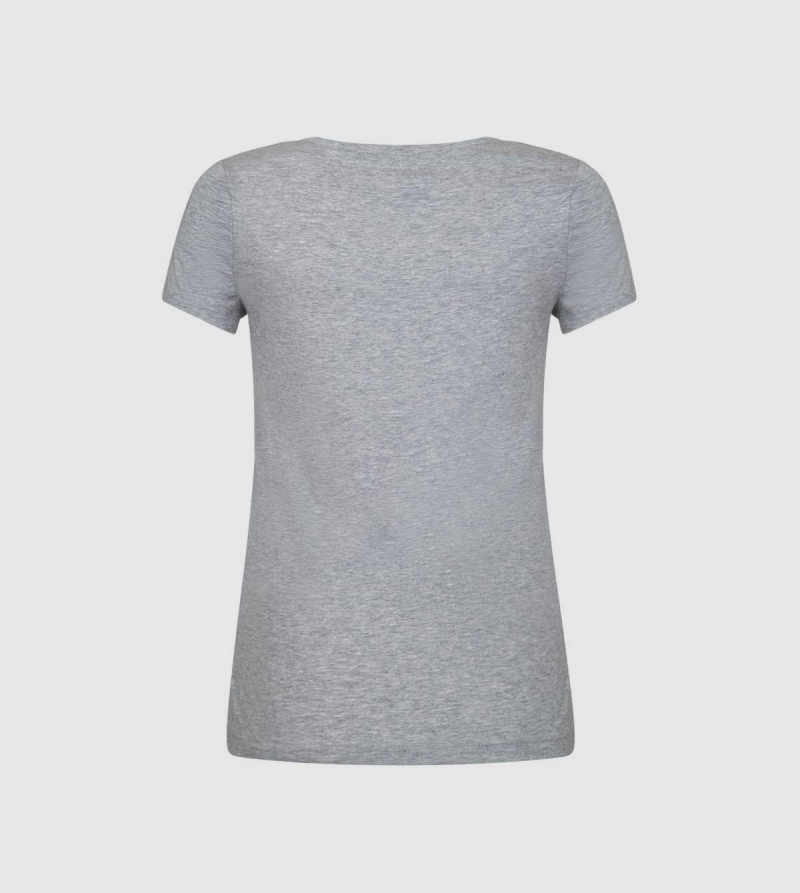 Camiseta de Mujer IE Business School de color gris back