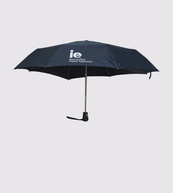 Paraguas Plegable Automatico IE de color navy front