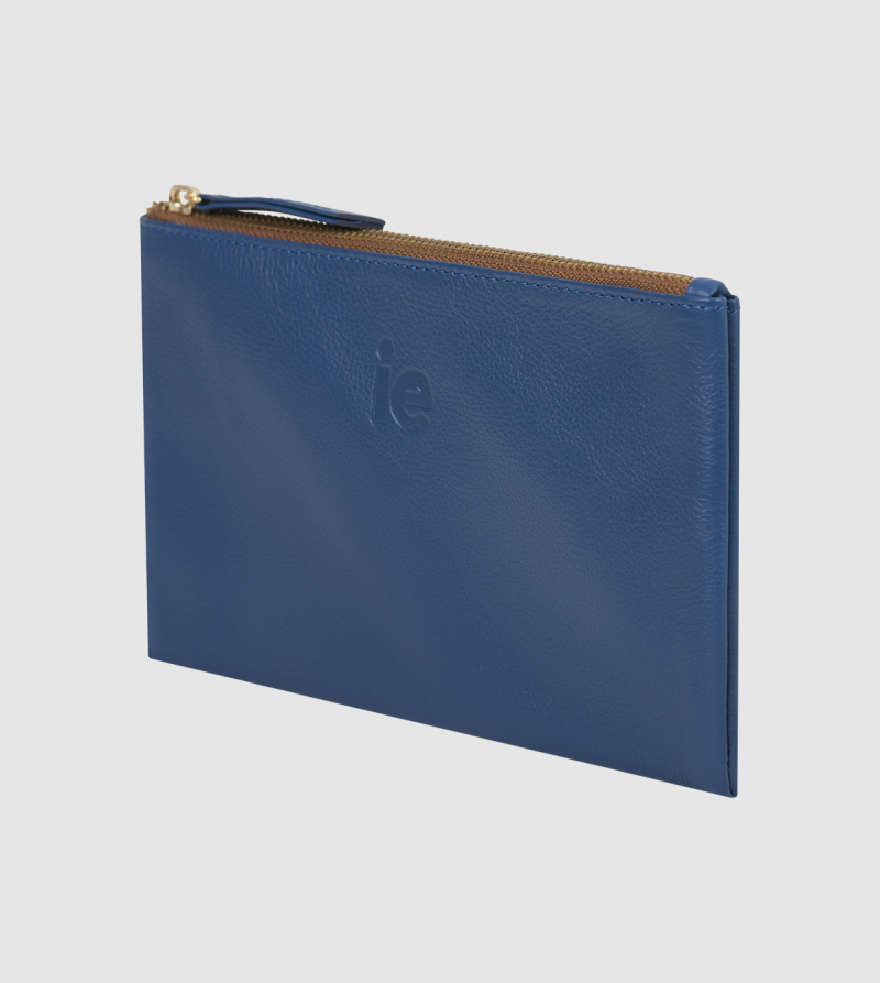 IE Wallet Bag. BLUE colour back