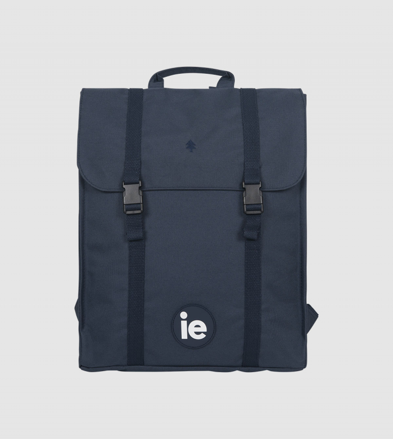 IE Handy Backpack. night blue colour front
