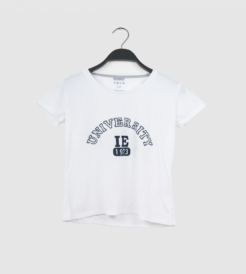 IEU 1973 Women’s T-Shirt. WHITE colour front