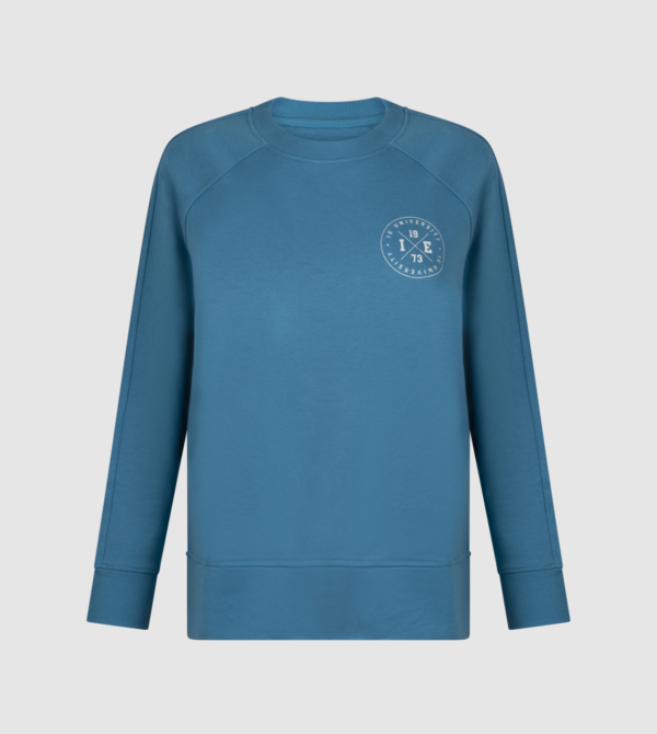 Stella Wilder IEU SweatShirt. atlantic blue colour front
