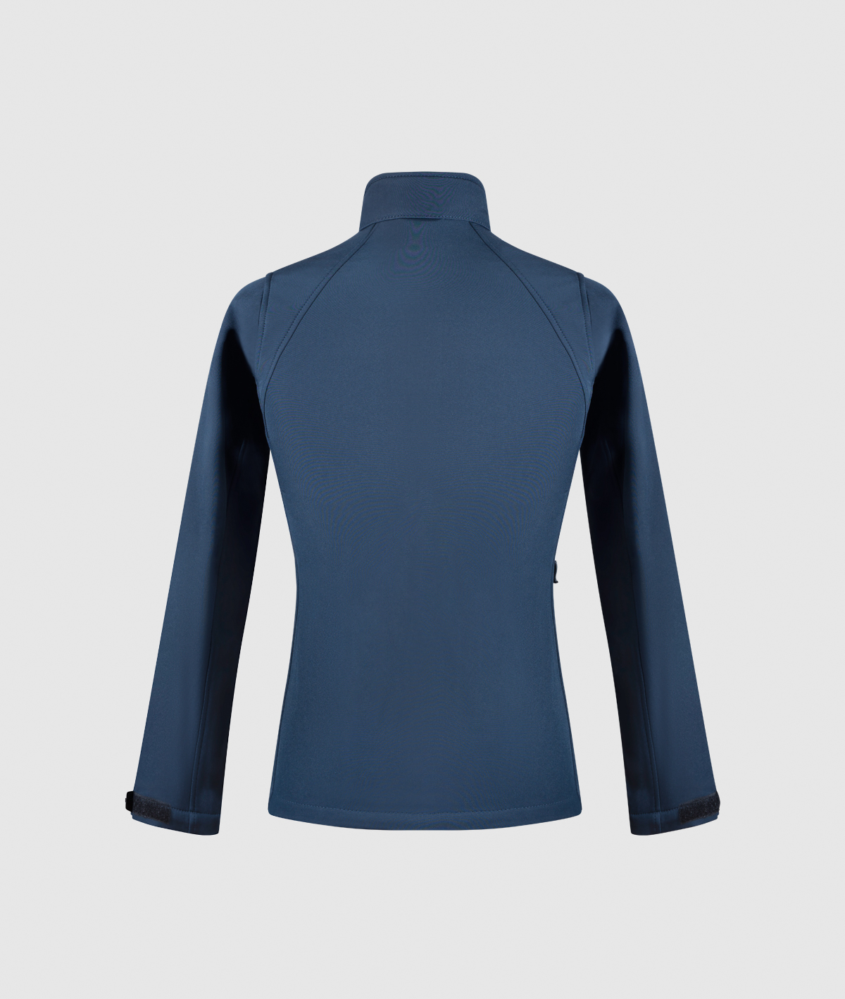 Women Softshell Jacket. french-navy colour back