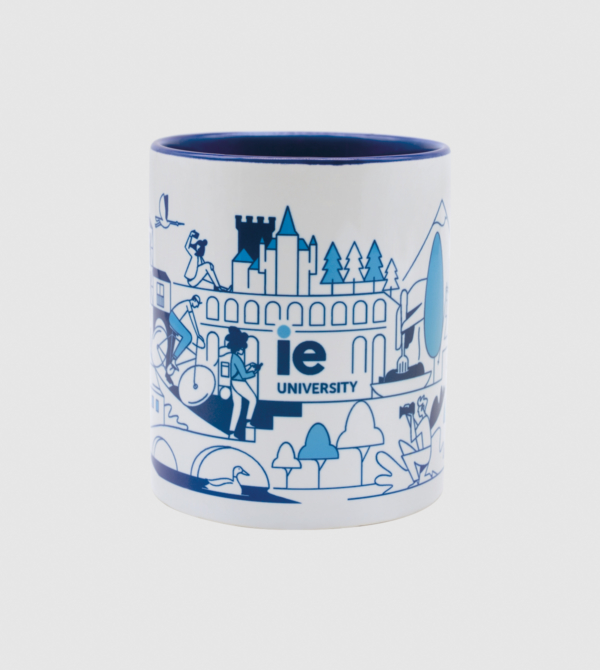 Segovia IEU Ceramic Mug - Limited Edition. white colour front
