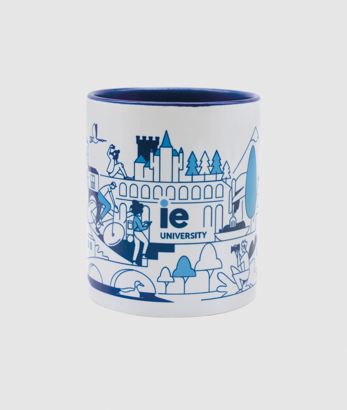 Segovia IEU Ceramic Mug - Limited Edition. white colour front