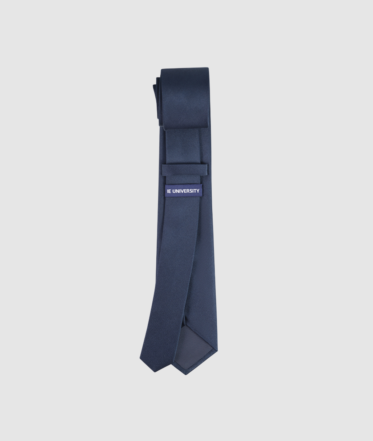 Silk tie IE. navy colour