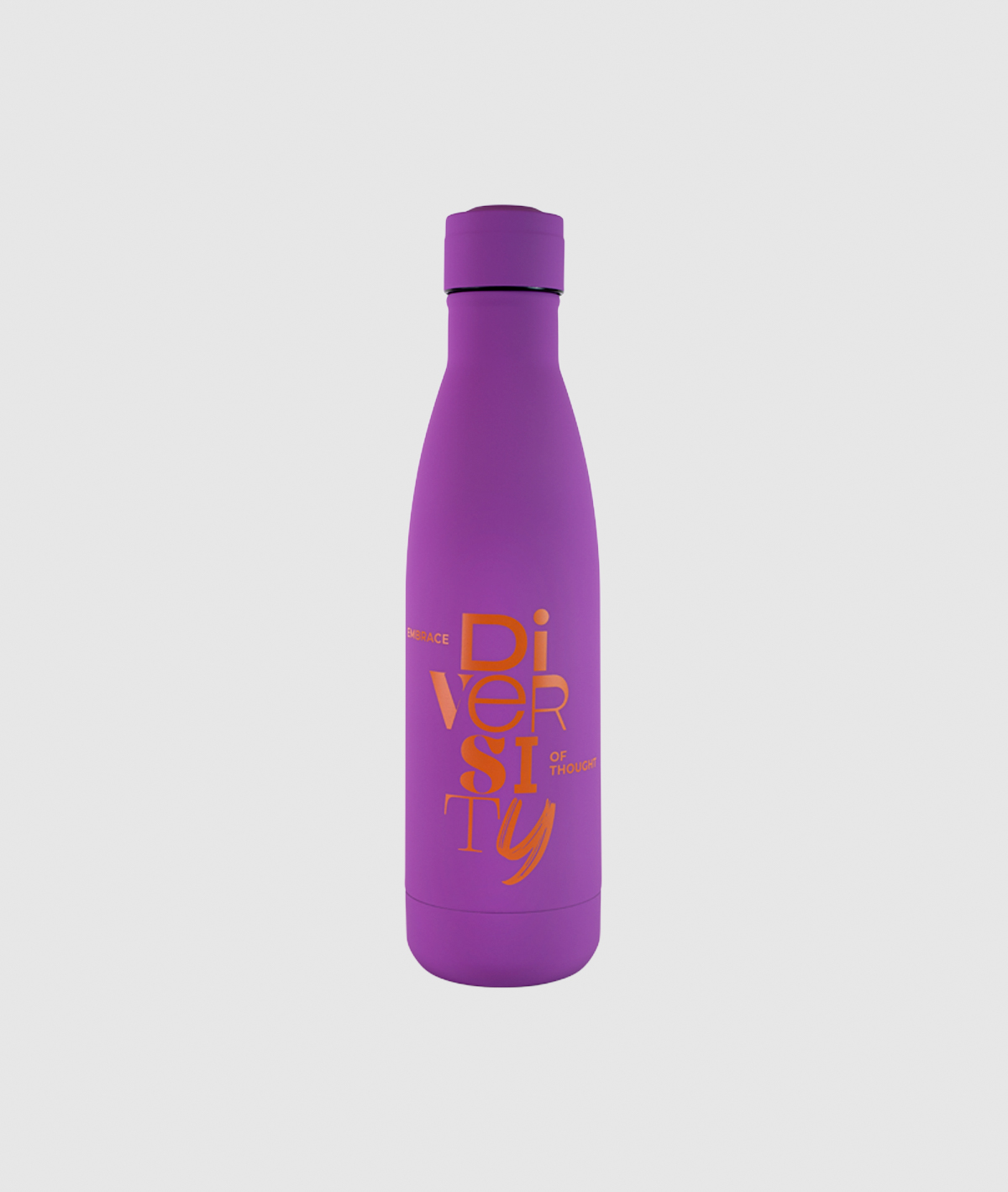 IEU Diversity Limited edition Cool Bottle. violet colour front