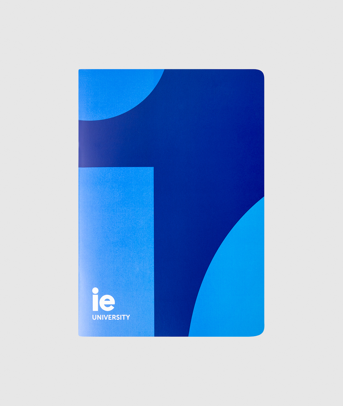 Notebook IEU A5. Vivid Blue colour front|
