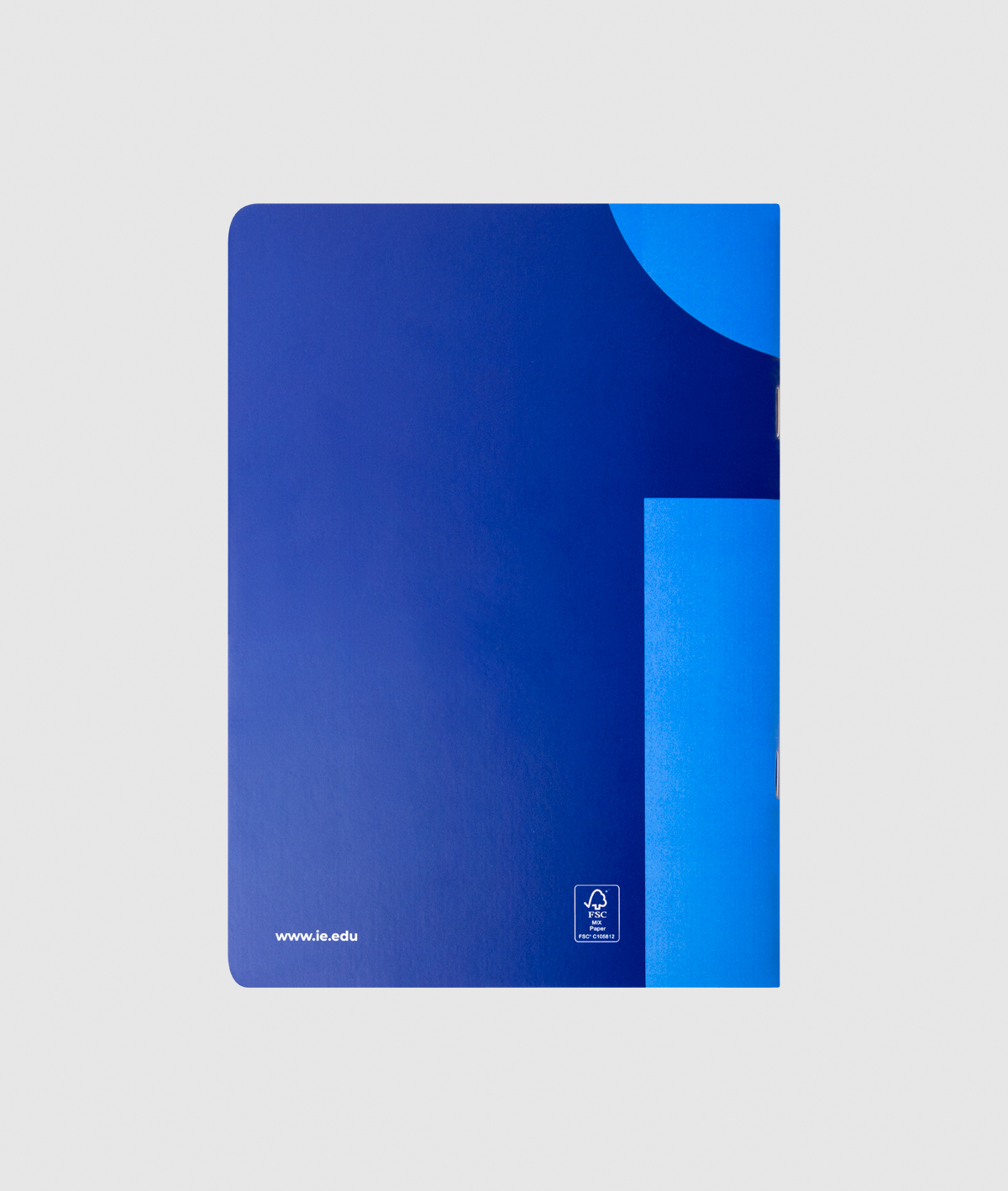 Notebook IEU A5. Vivid Blue colour back