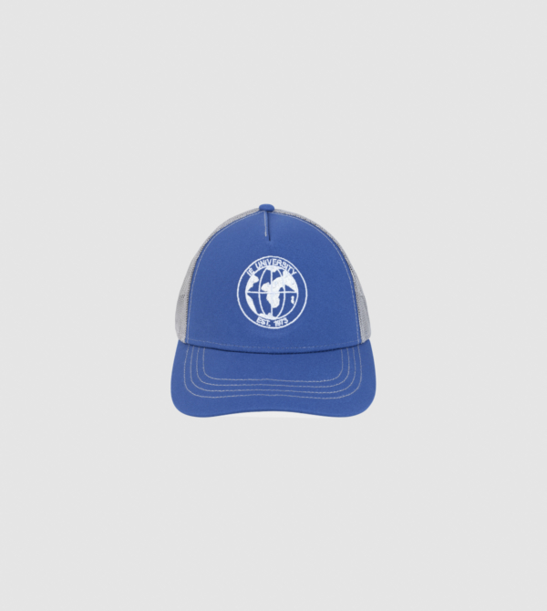 Cap Rapper Canvas IEU. Royal Blue colour front