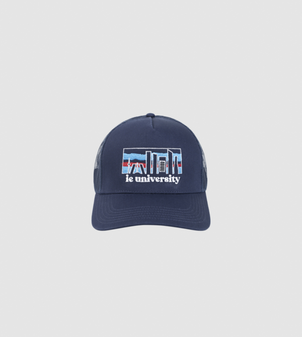 Cap Rapper Skyline IEU.  Navy colour front