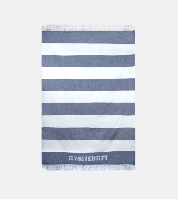 Towel IE University. N/W colour front