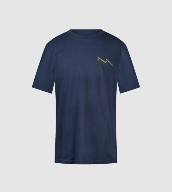 Community IEU T-Shirt . French Navy colour front