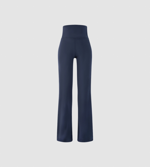 Lululemon Flared Leggings IEU. French Navy colour front