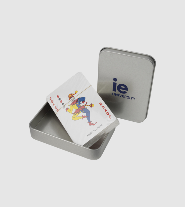 Deck of Cards IEU. Dark Blue colour front