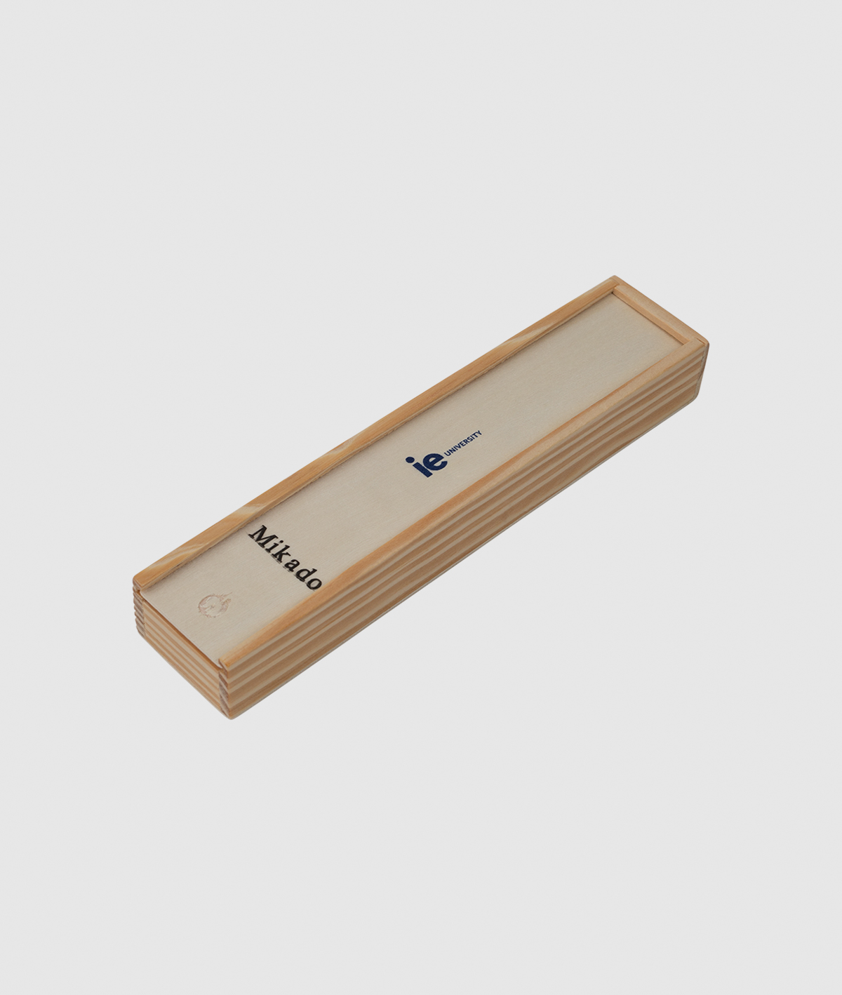 Wooden Mikado Game IEU. Dark Blue colour