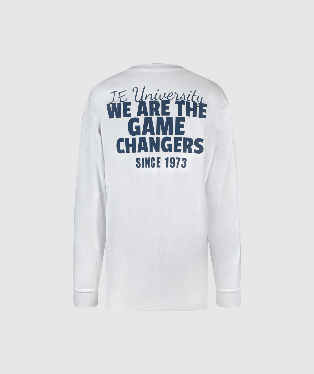 Game Changer Long Sleeve T-Shirt. White colour back