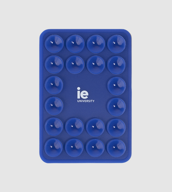 Silicone Suction Pad IEU. Dark Blue colour front